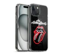 Head Case Designs sous Licence Officielle The Rolling Stones Néon Collection Lèche Coque en Gel [Protection de Qualité Militaire] Compatible avec Apple iPhone 15 Et Compatible avec MagSafe
