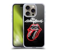 Head Case Designs sous Licence Officielle The Rolling Stones Néon Collection Lèche Coque en Gel [Protection de Qualité Militaire] Compatible avec Apple iPhone 16 Pro Et Compatible avec MagSafe