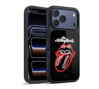 Head Case Designs sous Licence Officielle The Rolling Stones Néon Collection Lèche Coque en Gel renforcée [Protection de Qualité Militaire] Compatible avec Apple iPhone 17 Pro