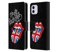 Head Case Designs sous Licence Officielle The Rolling Stones Only Rock and Roll Distressed Albums Étui Portefeuille en Cuir Compatible avec Apple iPhone 11