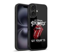 Head Case Designs sous Licence Officielle The Rolling Stones Tour Américain 78 Art Clé Coque en Gel renforcée [Protection de Qualité Militaire] Compatible avec Apple iPhone 16