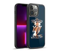 Head Case Designs sous Licence Officielle The Rolling Stones Union Jack Langue Graphiques Coque en Gel renforcée [Protection de Qualité Militaire] Compatible avec Apple iPhone 13 Pro Max