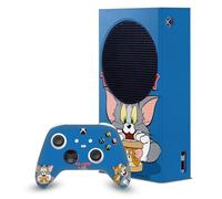 Head Case Designs Sous Licence Officielle Tom and Jerry Art Du Personnage Graphismes Enveloppement De Console De Jeu Et Skins Pour Manette De Jeu Ensemble compatible avec Xbox Series S