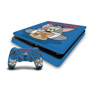 Head Case Designs sous Licence Officielle Tom and Jerry Art du Personnage Graphismes Vinyle Autocollant De Jeu Peau Compatible avec Sony PlayStation 4 PS4 Slim Console and DualShock 4 Controller