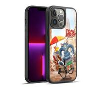 Head Case Designs sous Licence Officielle Tom and Jerry Movie (2021) Nouveau Rebondissement du Monde Réel Graphiques Coque en Gel renforcée [Qualité Militaire] Compatible avec Apple iPhone 13 Pro Max