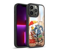 Head Case Designs sous Licence Officielle Tom and Jerry Movie (2021) Nouveau Rebondissement du Monde Réel Graphiques Coque en Gel renforcée [Qualité Militaire] Compatible avec Apple iPhone 13 Pro