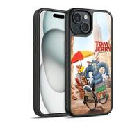 Head Case Designs sous Licence Officielle Tom and Jerry Movie (2021) Nouveau Rebondissement du Monde Réel Graphiques Coque en Gel renforcée [Qualité Militaire] Compatible avec Apple iPhone 15
