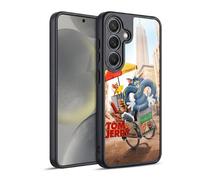 Head Case Designs sous Licence Officielle Tom and Jerry Movie (2021) Nouveau Rebondissement du Monde Réel Graphiques Coque en Gel renforcée [Qualité Militaire] Compatible avec Samsung Galaxy S24 5G