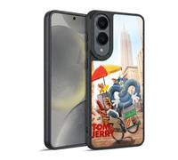 Head Case Designs sous Licence Officielle Tom and Jerry Movie (2021) Nouveau Rebondissement du Monde Réel Graphiques Coque en Gel renforcée [Qualité Militaire] Compatible avec Samsung Galaxy S25 Edge