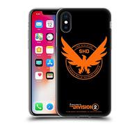 Head Case Designs sous Licence Officielle Tom Clancy's The Division 2 Phoenix Art Logo Coque en Gel [Protection de Qualité Militaire] Compatible avec Apple iPhone X/iPhone XS