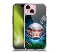 Head Case Designs sous Licence Officielle Tom Wood Balle De Golf Monstres Coque en Gel [Protection de Qualité Militaire] Compatible avec Apple iPhone 15 Et Compatible avec MagSafe