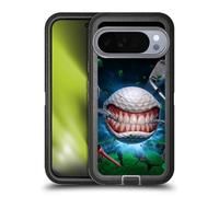 Head Case Designs sous Licence Officielle Tom Wood Balle De Golf Monstres Étui Antichoc Ultra-Blindé Compatible avec Google Pixel 10 Pro XL