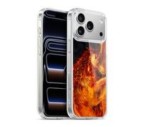 Head Case Designs sous Licence Officielle Tom Wood Harceleur De Loup Créatures de Feu Coque en Gel [Protection de Qualité Militaire] Compatible avec Apple iPhone 17 Pro Max Et avec MagSafe