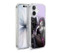 Head Case Designs sous Licence Officielle Tom Wood Vampire De Fille De Goth Fantaisie Coque en Gel [Protection de Qualité Militaire] Compatible avec Apple iPhone 17 Et avec MagSafe