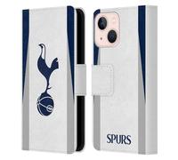 Head Case Designs sous Licence Officielle Tottenham Hotspur F.C. Accueil Kit De Badges 2025/26 Étui Portefeuille en Cuir Compatible avec Apple iPhone 13 Mini