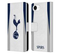 Head Case Designs sous Licence Officielle Tottenham Hotspur F.C. Accueil Kit De Badges 2025/26 Étui Portefeuille en Cuir Compatible avec Apple iPhone 16e / iPhone 17e