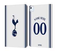 Head Case Designs sous Licence Officielle Tottenham Hotspur F.C. Coutume Personnalisé Accueil Kit De Badges 2024/25 Étui Portefeuille en Cuir Compatible avec Apple iPad Air 11 2020/2022/2024/2025