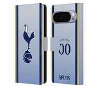 Head Case Designs sous Licence Officielle Tottenham Hotspur F.C. Coutume Personnalisé Away Kit De Badges 2024/25 Étui Portefeuille en Cuir Compatible avec Google Pixel 10 Pro XL