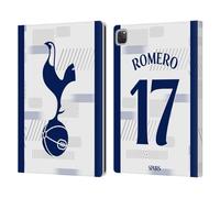 Head Case Designs sous Licence Officielle Tottenham Hotspur F.C. Cristian Romero 2023/24 Joueurs Étui Portefeuille en Cuir Compatible avec Apple iPad Pro 12.9 2020/2021/2022