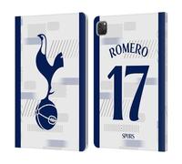 Head Case Designs sous Licence Officielle Tottenham Hotspur F.C. Cristian Romero 2023/24 Joueurs Étui Portefeuille en Cuir Compatible avec Apple iPad Pro 11 2020/2021 / 2022