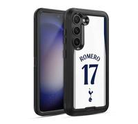 Head Case Designs sous Licence Officielle Tottenham Hotspur F.C. Cristian Romero 2025/26 Joueurs Home Kit Étui Antichoc Ultra-Blindé Compatible avec Samsung Galaxy S23 5G
