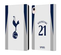Head Case Designs sous Licence Officielle Tottenham Hotspur F.C. Dejan Kulusevski 2025/26 Joueurs Home Kit Étui Portefeuille en Cuir Compatible avec Apple iPad Mini (2021/2024)