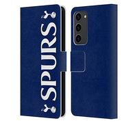 Head Case Designs sous Licence Officielle Tottenham Hotspur F.C. ÉPERONS Badge Étui Portefeuille en Cuir Compatible avec Samsung Galaxy S23+ 5G