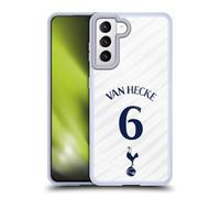 Head Case Designs sous Licence Officielle Tottenham Hotspur F.C. Jan Paul Van Hecke 2026/27 Players Home Kit 1st Group Coque en Gel Compatible avec Samsung Galaxy S21 5G Et Compatible avec MagSafe