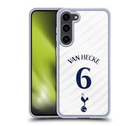 Head Case Designs sous Licence Officielle Tottenham Hotspur F.C. Jan Paul Van Hecke 2026/27 Players Home Kit 1st Group Coque en Gel Compatible avec Samsung Galaxy S23+ 5G Et Compatible avec MagSafe