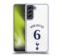 Head Case Designs sous Licence Officielle Tottenham Hotspur F.C. Jan Paul Van Hecke 2026/27 Players Home Kit 1st Group Coque en Gel Compatible avec Samsung Galaxy S21 FE 5G Et Compatible avec MagSafe