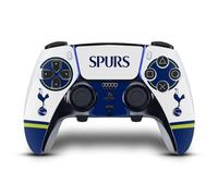 Head Case Designs sous Licence Officielle Tottenham Hotspur F.C. Kit Domicile 2022/23 Art du Logo Vinyle Autocollant De Jeu Peau Compatible avec Sony PlayStation 5 PS5 DualSense Edge Controller
