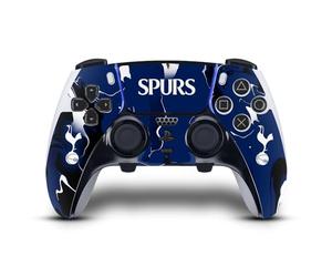 Head Case Designs sous Licence Officielle Tottenham Hotspur F.C. Marbre Art du Logo Vinyle Autocollant De Jeu Peau Autocollant Compatible avec Sony PlayStation 5 PS5 DualSense Edge Controller