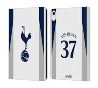 Head Case Designs sous Licence Officielle Tottenham Hotspur F.C. Micky Van de Ven 2025/26 Joueurs Home Kit Étui Portefeuille en Cuir Compatible avec Apple iPad 10.9 2022/2025
