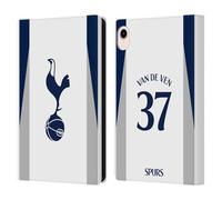 Head Case Designs sous Licence Officielle Tottenham Hotspur F.C. Micky Van de Ven 2025/26 Joueurs Home Kit Étui Portefeuille en Cuir Compatible avec Apple iPad Mini (2021/2024)