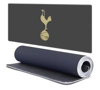 Head Case Designs sous Licence Officielle Tottenham Hotspur F.C. Noir et Or Art du Logo 37.4 x 15.75 x 0.16 inches (900 x 400 mm) - XL Tapis De Souris pour Jeux Bureau PC Clavier