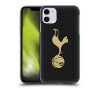 Head Case Designs sous Licence Officielle Tottenham Hotspur F.C. Noir et Or Badge Coque Dure pour l'arrière Compatible avec Apple iPhone 11