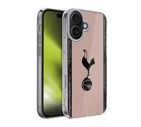 Head Case Designs sous Licence Officielle Tottenham Hotspur F.C. Noir Et Taupe Badge 2023/24 Coque en Gel [Protection de Qualité Militaire] Compatible avec Apple iPhone 17