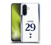 Head Case Designs sous Licence Officielle Tottenham Hotspur F.C. Pape Matar Sarr 2025/26 Joueurs Maillot Domicile 2e Groupe Coque en Gel [Qualité Militaire] Compatible avec Samsung Galaxy A36 5G