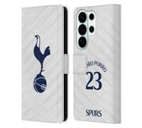 Head Case Designs sous Licence Officielle Tottenham Hotspur F.C. Pedro Porro 2026/27 Kit Domicile Joueurs 1er Groupe Étui Portefeuille en Cuir Compatible avec Samsung Galaxy S26 Ultra