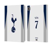 Head Case Designs sous Licence Officielle Tottenham Hotspur F.C. Son Heung-Min 2025/26 Joueurs Home Kit Étui Portefeuille en Cuir Compatible avec Apple iPad Pro 13 M4 2024