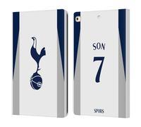 Head Case Designs sous Licence Officielle Tottenham Hotspur F.C. Son Heung-Min 2025/26 Joueurs Home Kit Étui Portefeuille en Cuir Compatible avec Apple iPad 9.7 2017 / iPad 9.7 2018