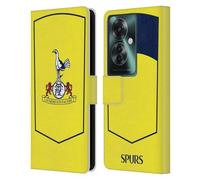 Head Case Designs sous Licence Officielle Tottenham Hotspur F.C. Troisième Kit De Badges 2025/26 Étui Portefeuille en Cuir Compatible avec Oppo Reno11 F 5G / F25 Pro 5G