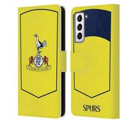 Head Case Designs sous Licence Officielle Tottenham Hotspur F.C. Troisième Kit De Badges 2025/26 Étui Portefeuille en Cuir Compatible avec Samsung Galaxy S21 5G