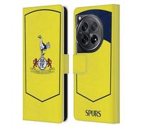 Head Case Designs sous Licence Officielle Tottenham Hotspur F.C. Troisième Kit De Badges 2025/26 Étui Portefeuille en Cuir Compatible avec OnePlus 12