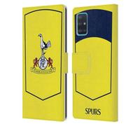 Head Case Designs sous Licence Officielle Tottenham Hotspur F.C. Troisième Kit De Badges 2025/26 Étui Portefeuille en Cuir Compatible avec Samsung Galaxy A51 (2019)