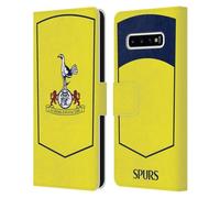 Head Case Designs sous Licence Officielle Tottenham Hotspur F.C. Troisième Kit De Badges 2025/26 Étui Portefeuille en Cuir Compatible avec Samsung Galaxy S10+ / S10 Plus