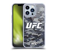 Head Case Designs sous Licence Officielle UFC Camoufle Logo Coque en Gel [Protection de Qualité Militaire] Compatible avec Apple iPhone 13 Pro Et Compatible avec MagSafe