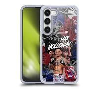 Head Case Designs sous Licence Officielle UFC Champion des BMF Max Holloway Coque en Gel [Protection de Qualité Militaire] Compatible avec Samsung Galaxy S23 5G