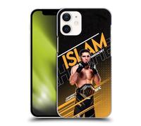Head Case Designs sous Licence Officielle UFC Champion des Poids Légers Islam Makhachev Coque Dure pour l'arrière Compatible avec Apple iPhone 12 Mini
