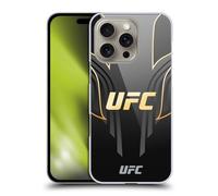 Head Case Designs sous Licence Officielle UFC Jersey Noir Dor Logo Coque Dure pour l'arrire Compatible avec Apple iPhone 16